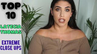 Latecia Thomas Top 10 Extreme Close Ups  Youll Feel Juicy