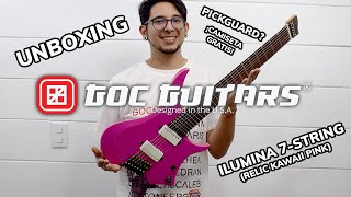 GOC Guitars Ilumina Relic Kawaii Pink (2022 Unboxing) - Djentlicious