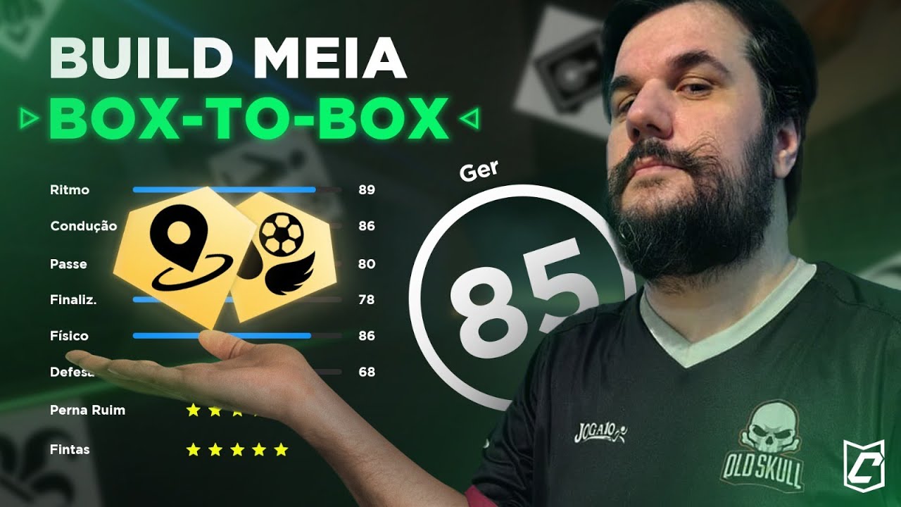 COMO FAZER A MELHOR BUILD DE MEIA NO FC 25 PRO CLUBS
