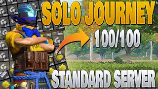 SOLO JOURNEY ON 100/100 SERVER STANDARD DAY 1 ONLY LAST ISLAND OF SURVIVAL