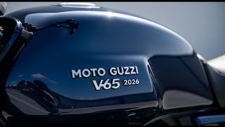 2026 Moto Guzzi V65 กลับมาอีกครั้งพร้อมความทันสมัยที่น่าประหลาดใจ
