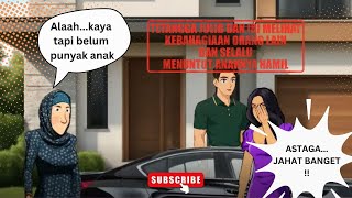 Suka Julidin Tetangga Anaknya Kena Tuah Anak Dituntut Hamil egois Banget 