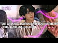 "Your arranged marriage husband overheard ur conversation to divorce" | Taehyung FF