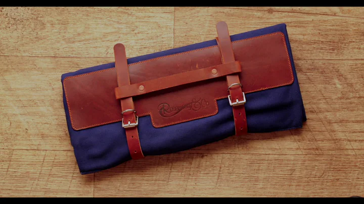 Rosemary & Co Large Leather Wrap