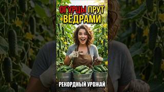 Огурцы растут как сумасшедшие после этого #дача #огород #рецепт