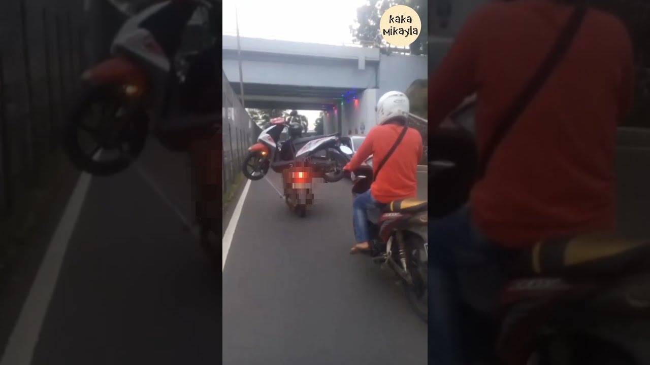 Bonceng motor ll video viral