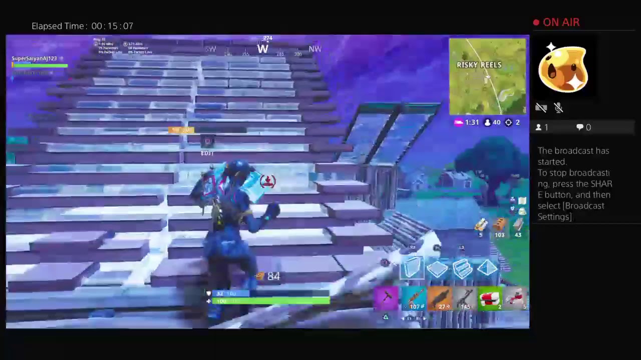 SuperSaiyanAJ123's Live PS4 Broadcast