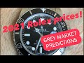 2021 Rolex prices: gray market predictions for 2021