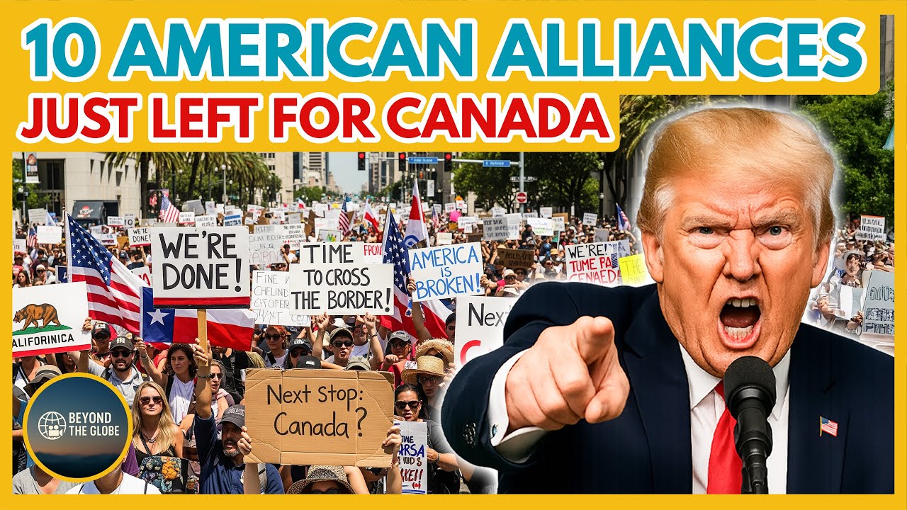 10 Major U.S. Alliances Just FLED to Canada – Find Out Why! | Travel Documentary