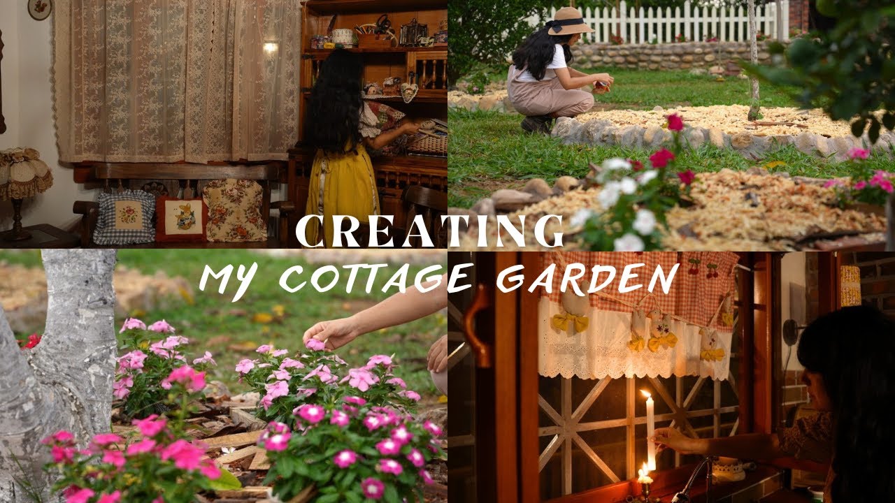 Slow Days Creating My Cottage Garden 🐣🌸🌺| Slow Life in the Countryside 