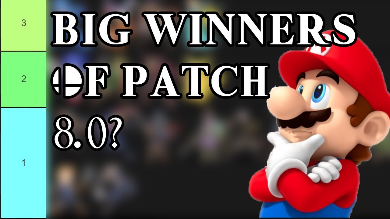 Smash Ultimate Patch 8.0 rundown. Any new top tiers!?