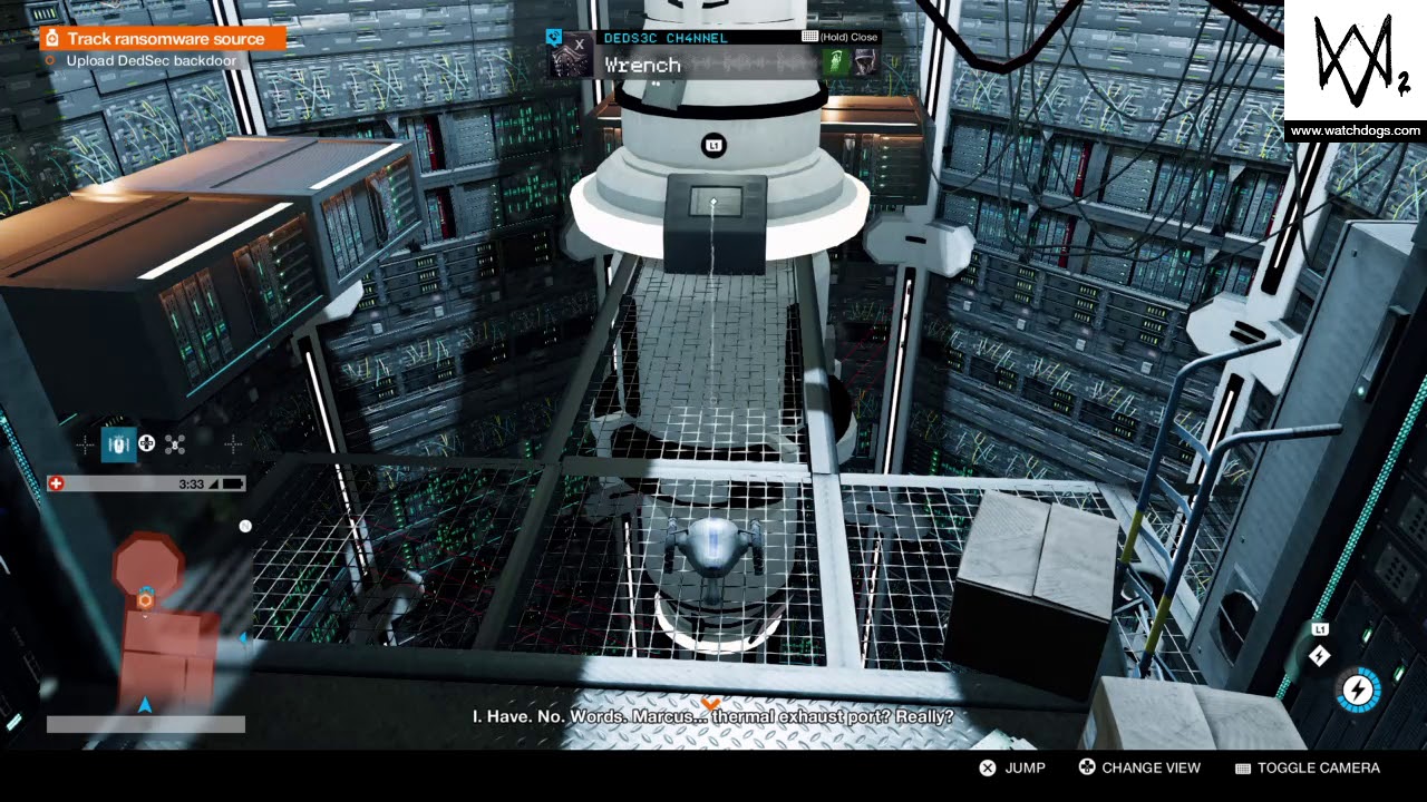 WATCH_DOGS® 2 - Thermal exhaust port (SW reference)