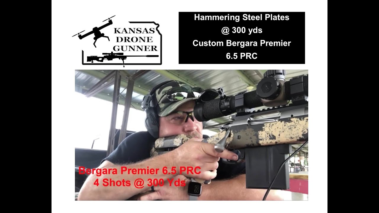 Bergara Premier 6.5 PRC (4 Targets @ 300 yds)