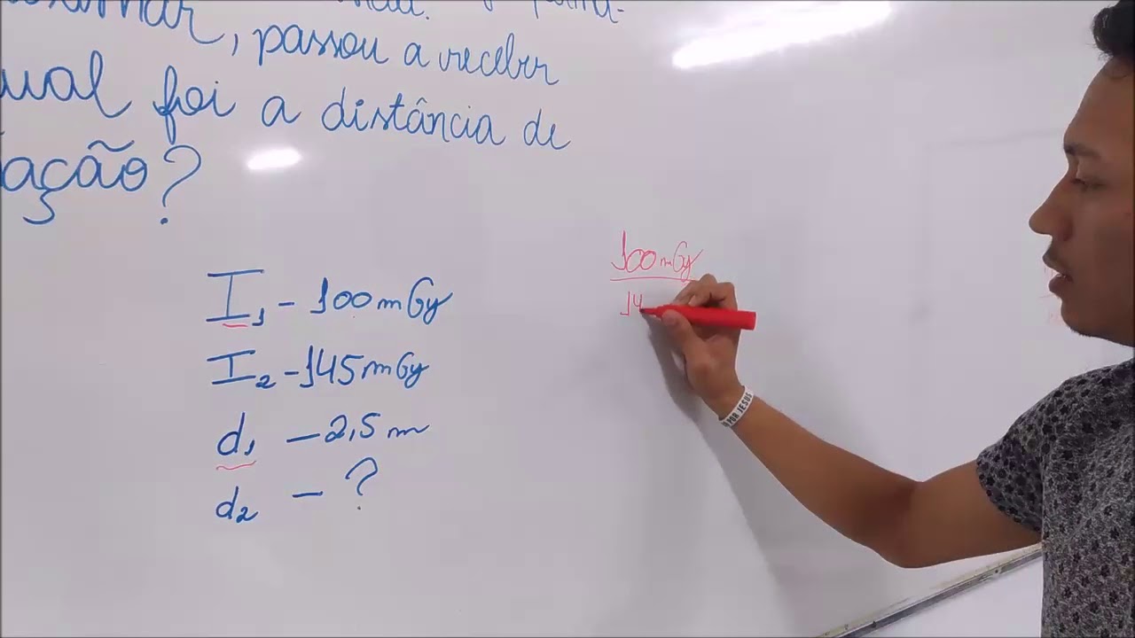 Lei do inverso do quadradro da disntância em radioproteção. YouTube Lei do inverso do quadradro da disntância em radioproteção. YouTube
