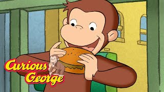 george eats vegetarian burgers curious george kids cartoon kids movies