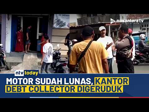 Warga Geruduk Kantor Debt Collector di Cakung, Polisi Tutup Sementara Lokasi | NTV TODAY