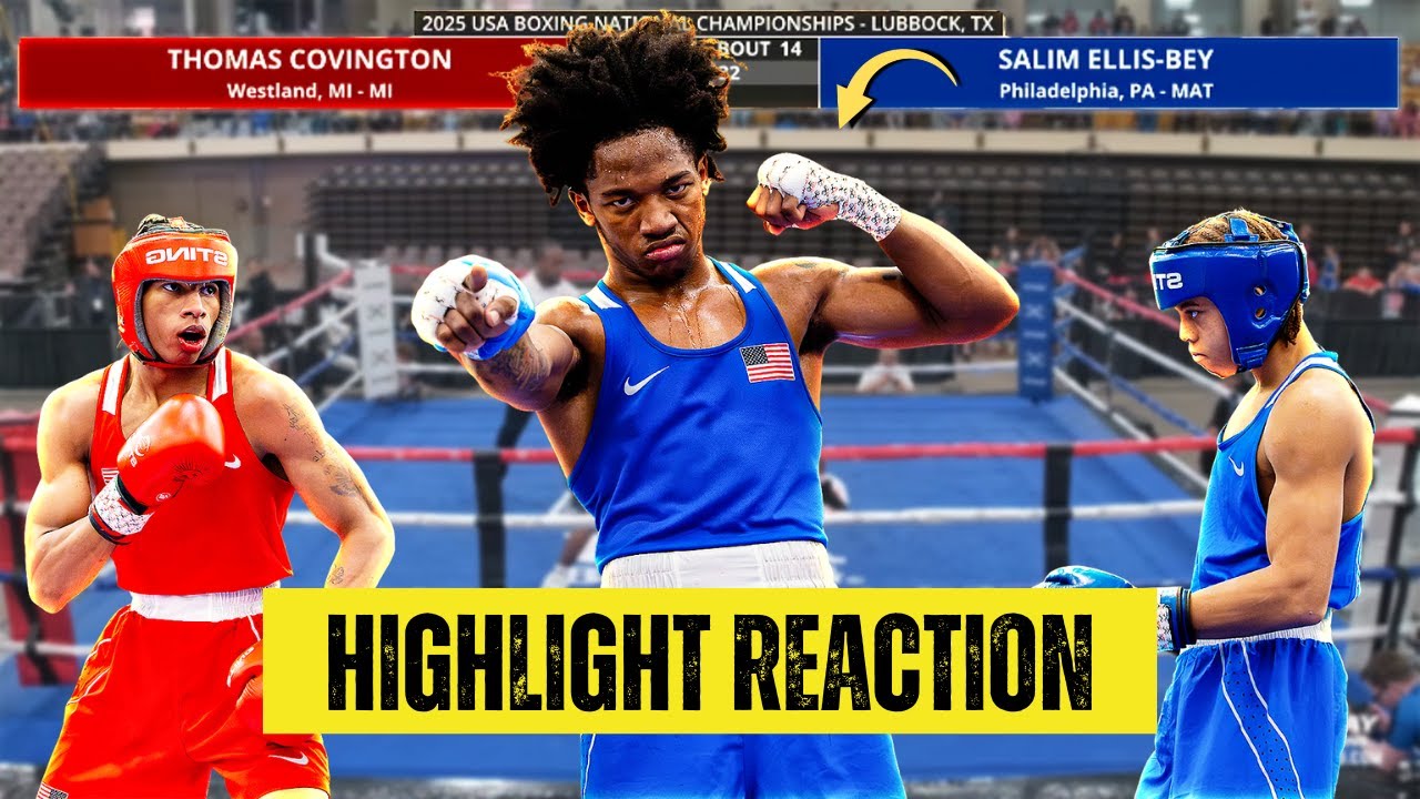 Салим Эллис Бей БЕЗУСЛОВНО доказывает, что он — боксер-любитель номер один в США!