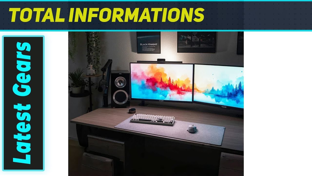 Kado Dual 27" 4K Monitors: The Amazing Setup You Need! - YouTube
