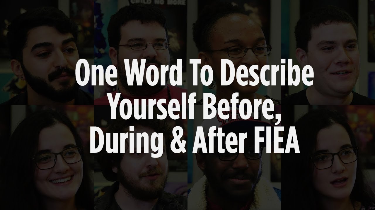 rigging consultants One Word To Describe Yourself Before, During & After FIEA