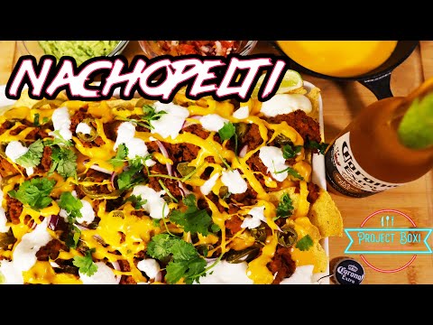 Lempiruokaa: Nachopelti, guacamole ja Pico de Gallo. 