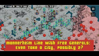 How to Beat Mannerheim Line Campaign Normal with Free General: Even Take a city, Possibly 2