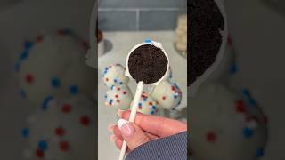 viral oreo cake pops recipe 😋 #oreo #cookies #recipe #shorts #cakepops #food #dessert #chocolate