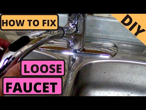 How To Tighten A Kitchen Faucet 3 Easy
