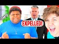 FARTING KID Kicked Out Of School...!? *CRAZIEST STORY EVER* (LANKYBOX REACTION!)