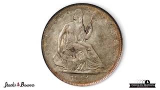 '1861' (1879) Confederate Half Dollar. Scott Restrike. Breen-8002. MS-62 (PCGS). '1861' (1879) Confederate Half Dollar. Scott Restrike. Breen-8002. MS-62 (PCGS).