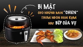 Cùng trải nghiệm nồi chiên không dầu Rapido | Bếp Của Vợ