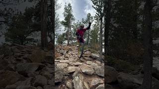 Ore Chute Double Black Diamond Trail 4Miles ⬆️ miles down #unicycle #mountainunicycling #muni #mtb