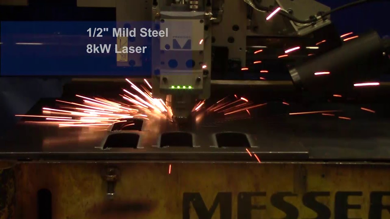 Fiber Laser / Plasma Combination Cutting YouTube