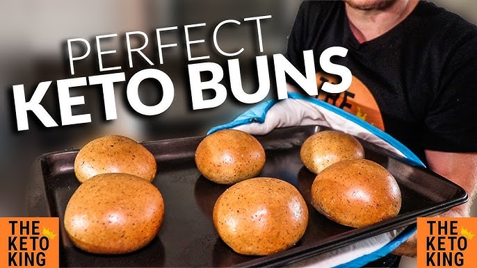 Perfect Keto Buns Keto Hamurger Buns Low Carb Buns Keto Rolls Keto Bread Youtube