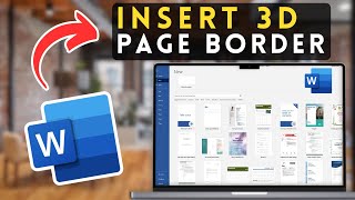 How to Insert a 3D Page Border in Microsoft Word | MS Word Tutorial (2025)