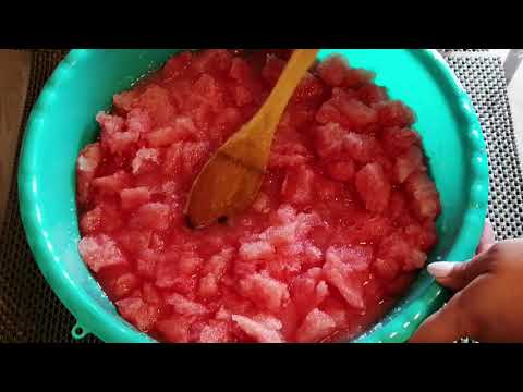 Самое простое, но вкусное арбузное варенье