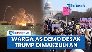 Warga AS Ngamuk Serangan ke Iran Tewaskan Khamenei, Desak Pemakzulan Trump dari Jabatan Presiden