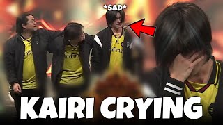 KAIRI CAN’T STOP CRYING AFTER THEY LOST IN M5… 😢