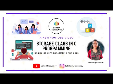 Storage Classes in C Programming #E08 | Aishwarya Pattar