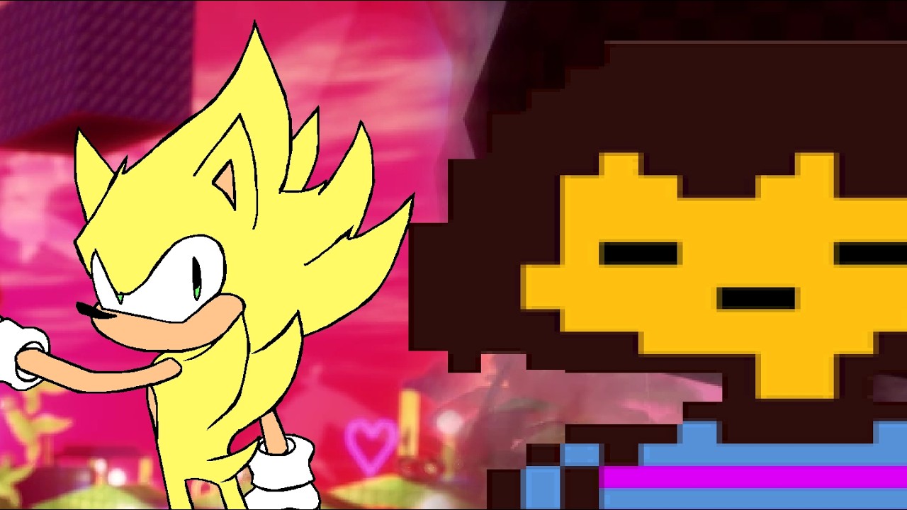 Super Sonic & Frisk Undertale Encounter | Outcome Memories