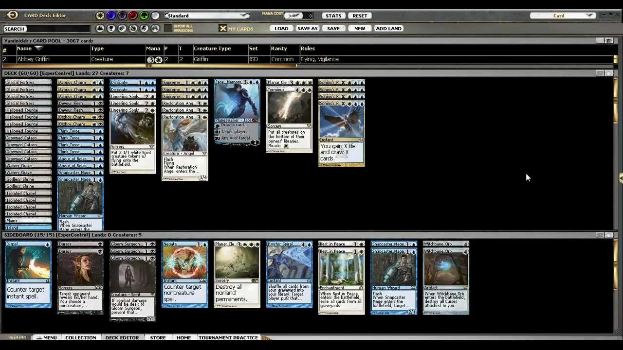 Esper Control Deck Introduction