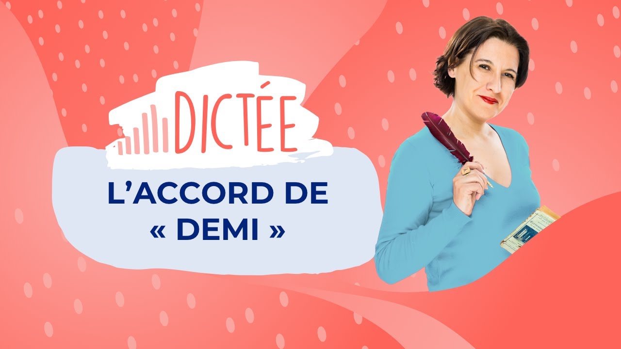 Dictée courte : l'accord de 