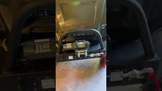 Harbor freight 3500lb atv winch quick installation overview