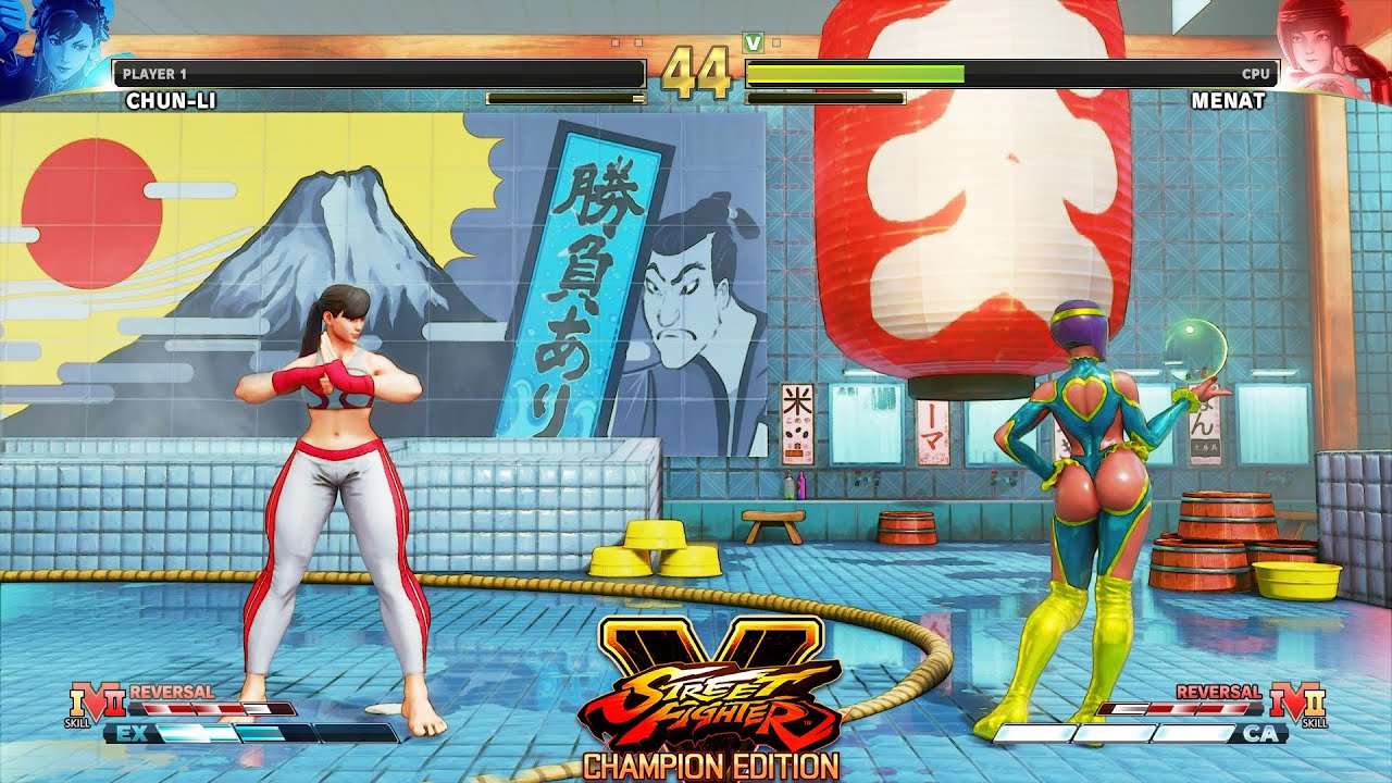 Street Fighter V CE Chun Li vs Menat PC Mod #2