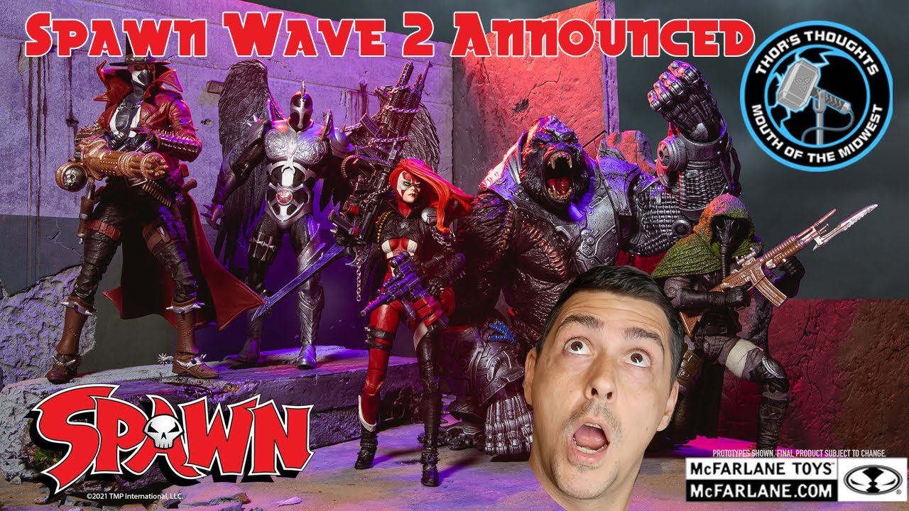 2021 McFarlane Toys Spawn Universe Figures Wave 2 Announced || Spawn Comics Release Schedule