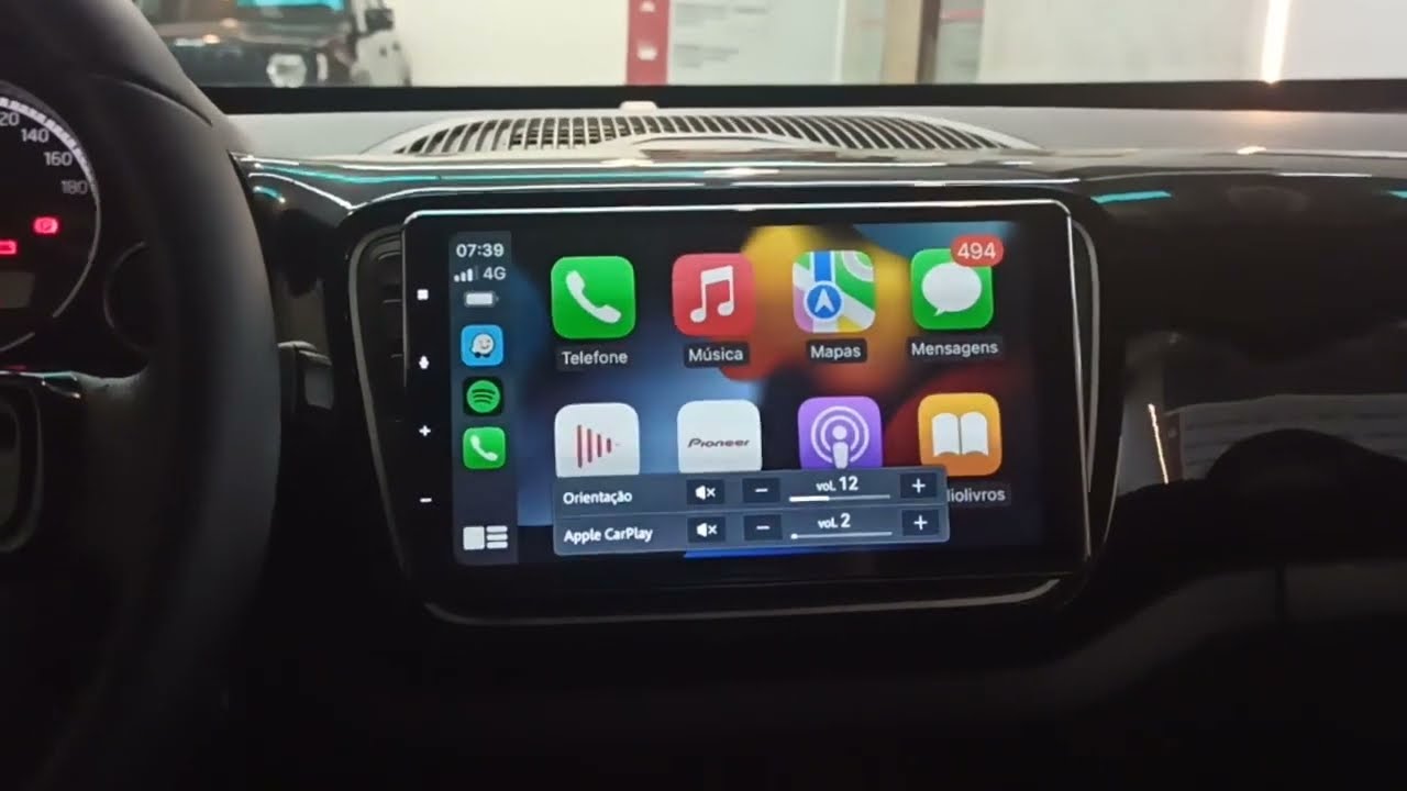 VW UP! - 2016 - Central Pioneer 9" (DMH ZF-9380TV) - ArtsomAuto
