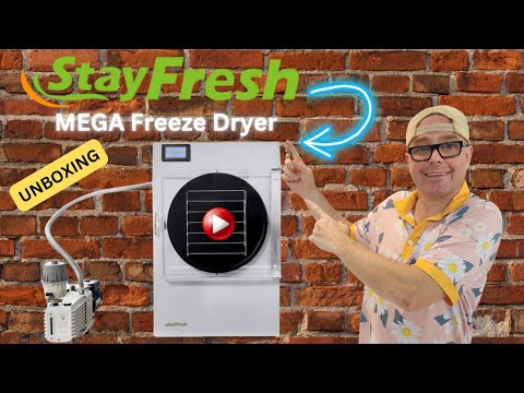 Unboxing My Stay Fresh Mega Freeze Dryer - First Look and Initial Setup