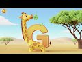 ABC Adventure Learn A to Z with Cute 3D Animals