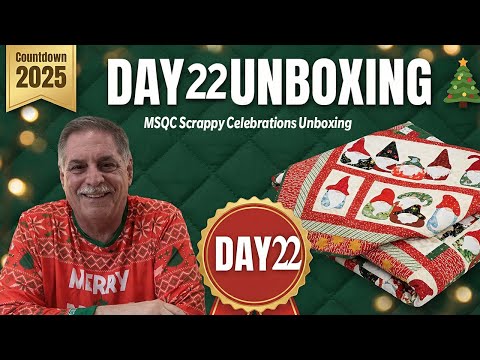 Jenny's Countdown to Christmas 2025 - Day 22 - Storybook & Quilt Blocks | Missouri Star Quilt
