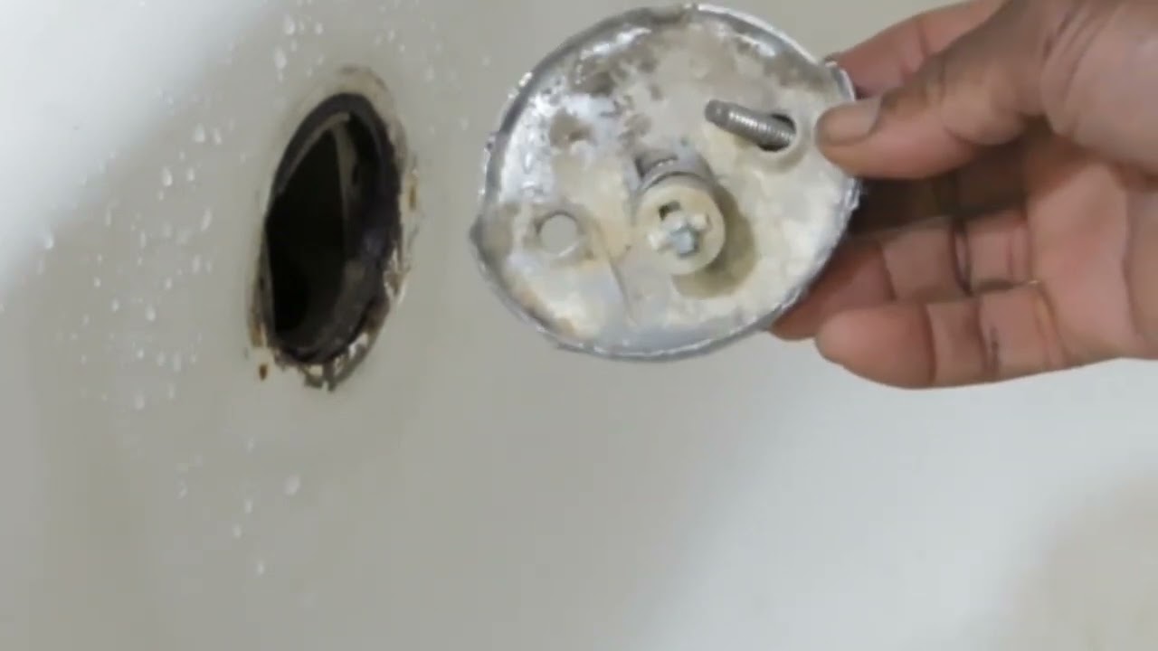 bathtub drain problem DIY YouTube