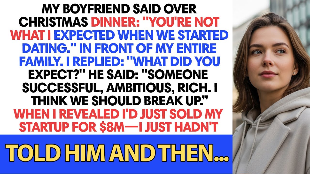 My Boyfriend Said Over Christmas Dinner: 